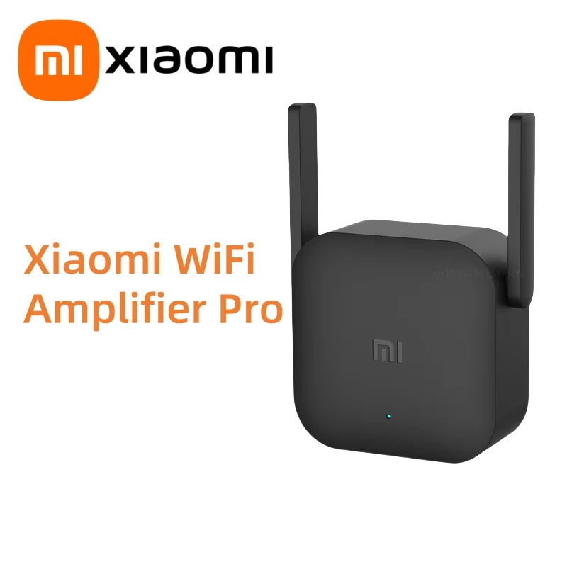 

Xiaomi WiFi Pro 300Mbps Extender Booster 2.4G Wireless Repeater, Dual Antenna Network Signal Amplifier for Home Router Coverage