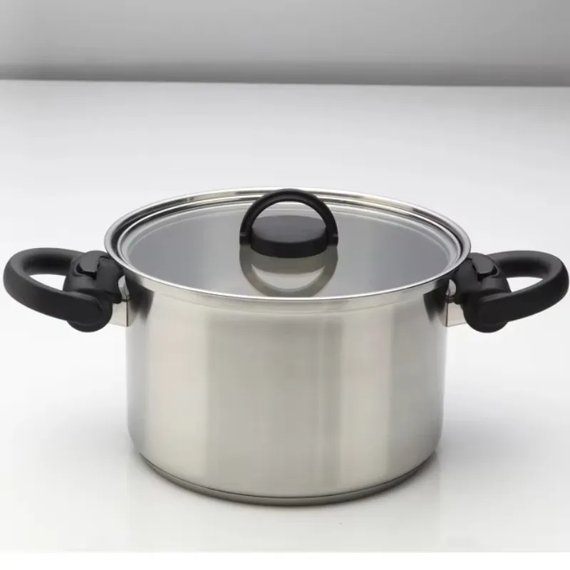 Customizable cooking pot set, camping kitchen induction non-stick soup pan, frying pan, outdoor cooker