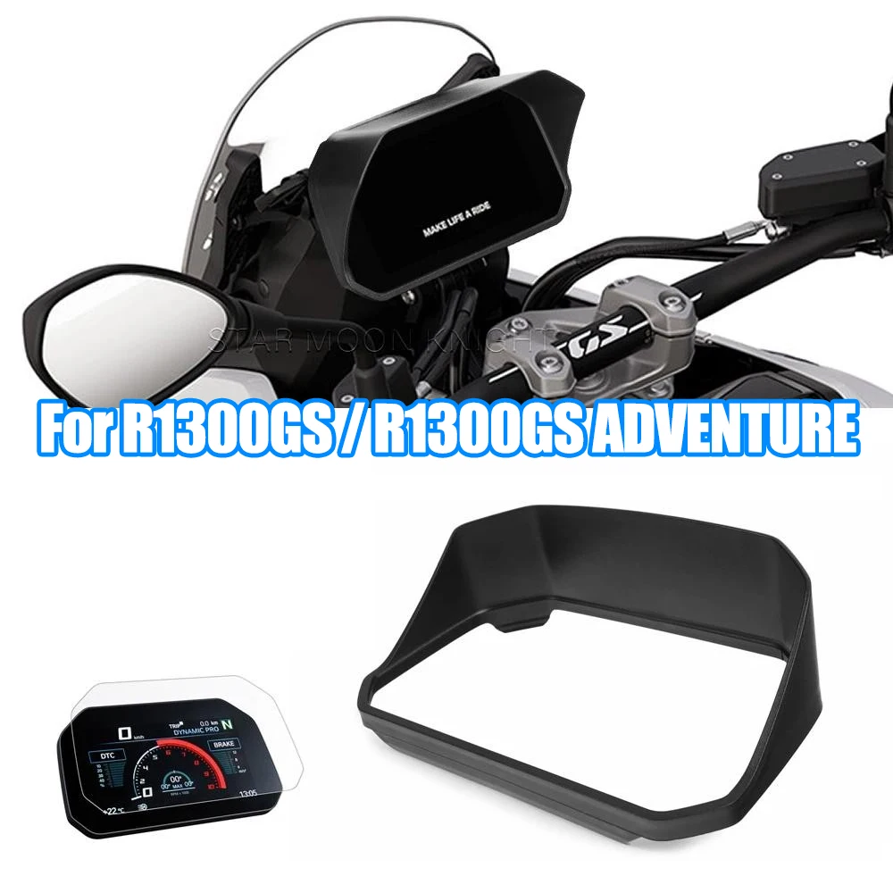 

For BMW R1300GS ADVENTURE R 1300 R1300 GS 2023 2024 2025 Instrument Film Dashboard Sun Visor Protective Cover Meter Guard