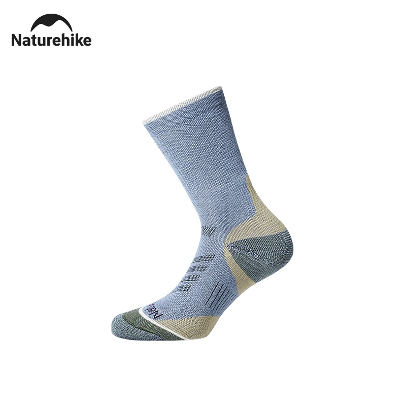 

Naturehike Outdoor Merino Wool Coolmax Mid-Tube Socks Quick Drying Dryarn YarnMan Stockings Woman Hiking Running Cycling Socks