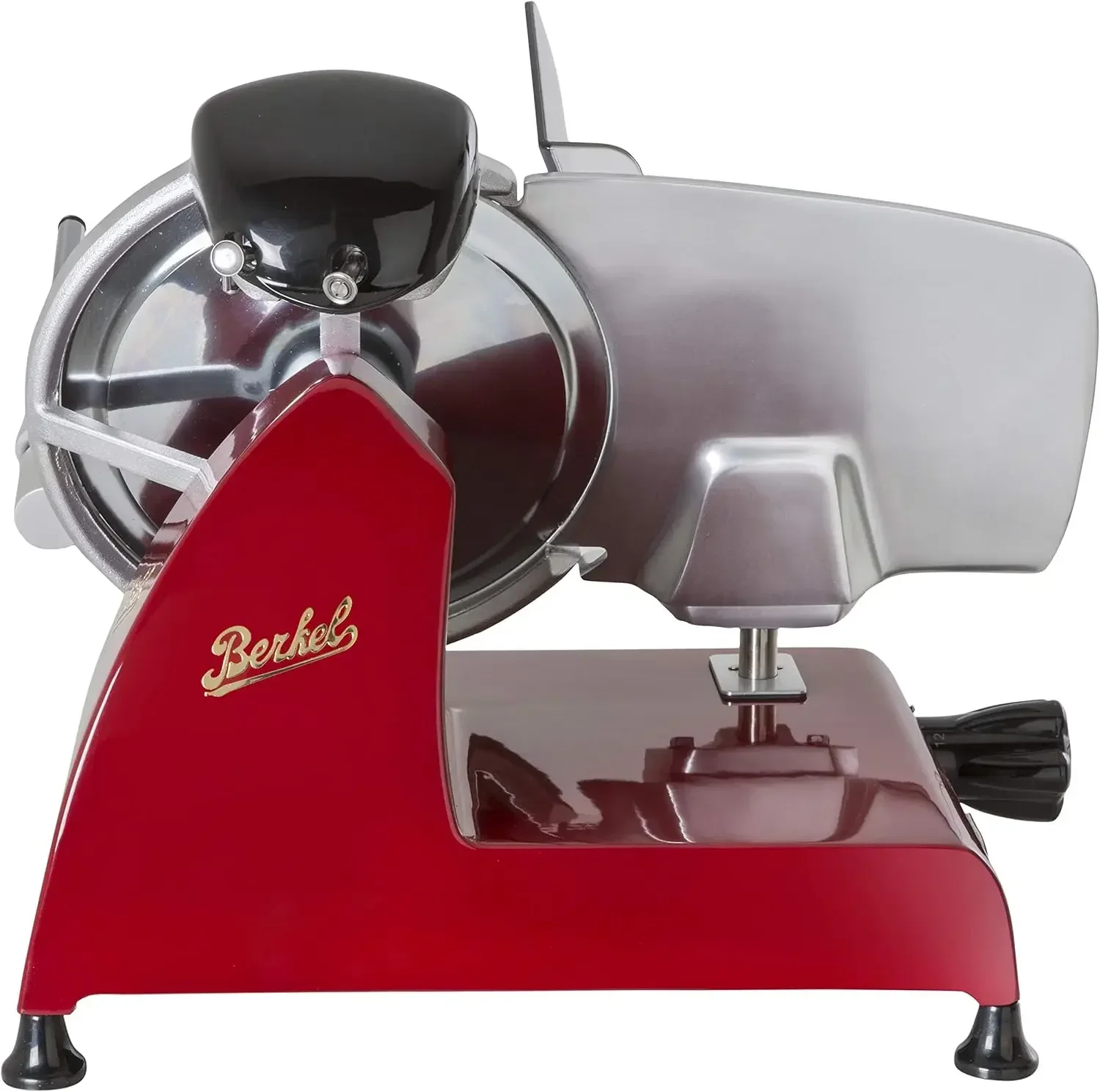 

Red Line 250 Electric Food Slicer - Red 10" Blade Perfect Cuts & Reduced Waste Built-In Sharpener Premium Kitchen