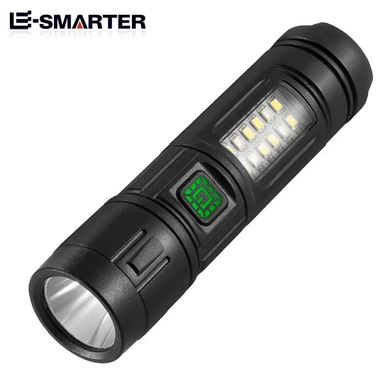 

Strong Led Flashlight High Power Rechargeable Led Flashlight With Battery Torch For Fishing Hunting Camping Lanter