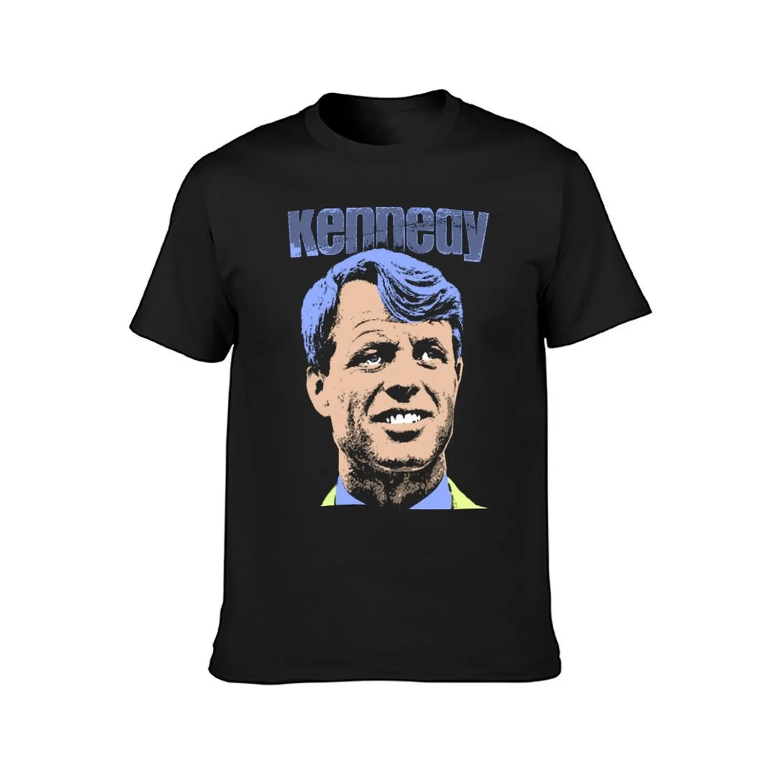 RFK-1968 Election Poster T-Shirt summer tops graphics mens big and tall t shirts