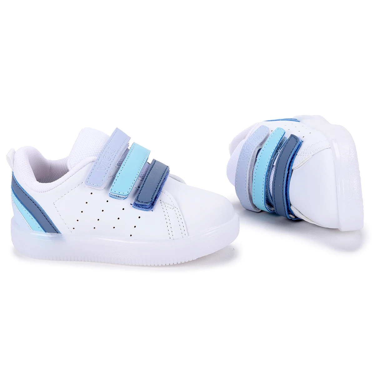 Vicco 220.21Y.212 Sun Daily Luminous Velcro Girl/Boy's Sports Shoes