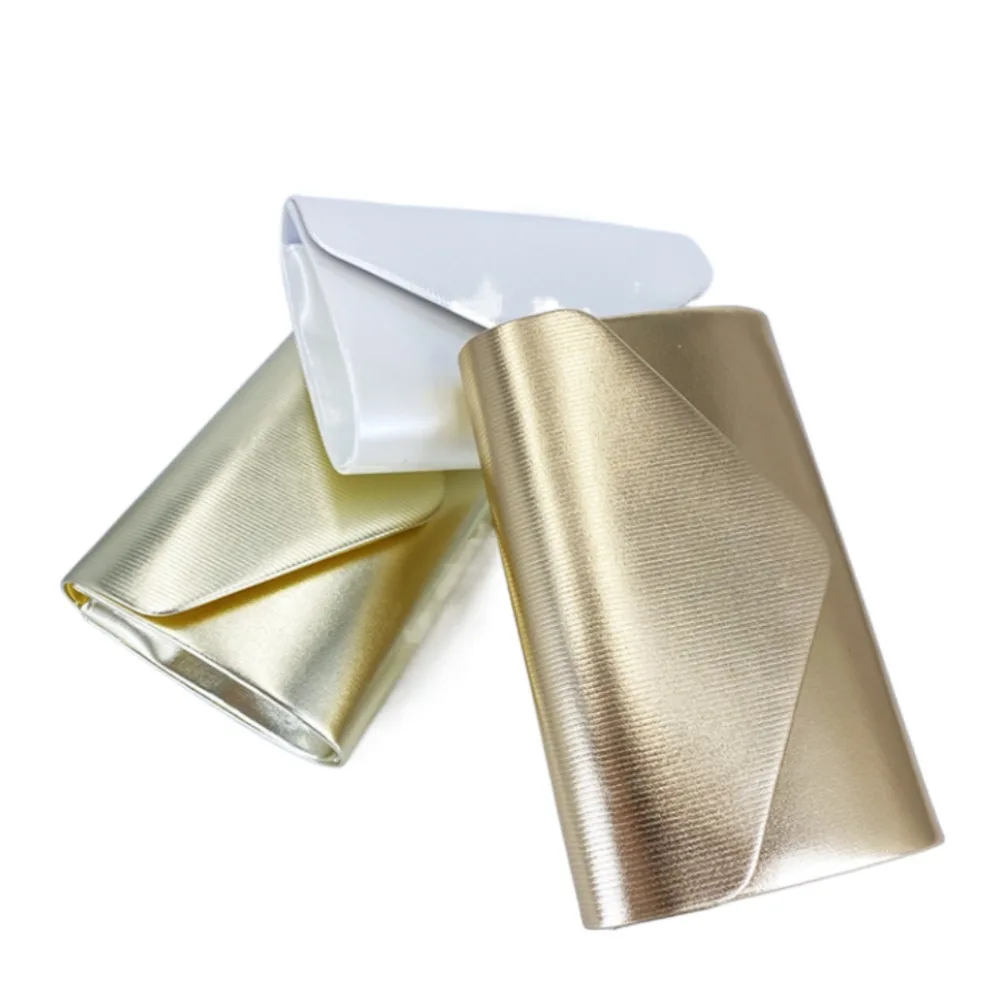 أنيق فاخر تصميم المرأة مساء حقيبة بلينغ الذهب سلسلة سلسلة حزام السيدات مخلب اليومية مخلب المغلف حقيبة يد حفل زفاف