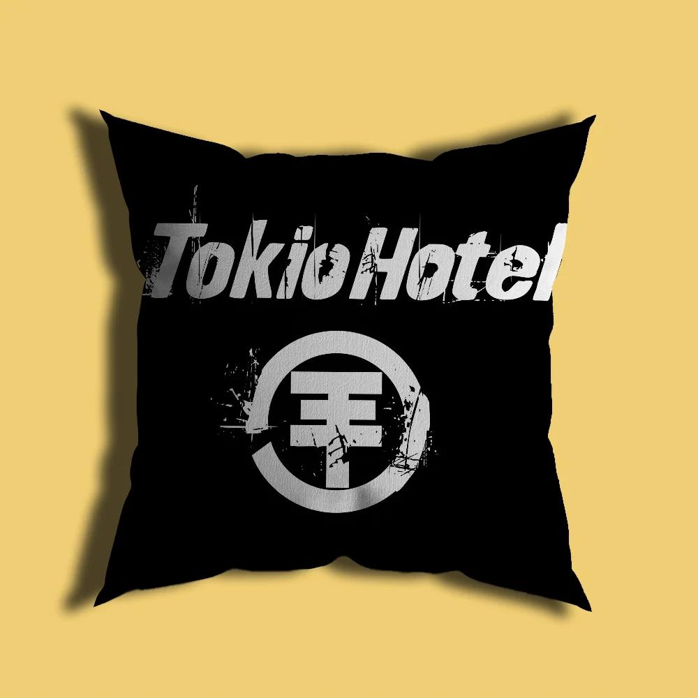 Singer Bill K-Kaulitz Tom Tokio Hotel Pillow Case Home Sofa Cushions Car Cushions Pillowcover Office Pillowshell Pillow