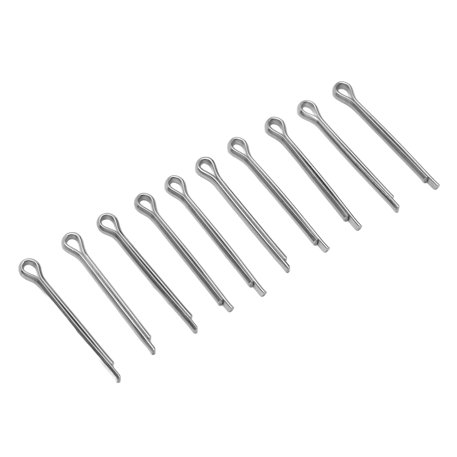 /set Bike Disc Brake Pads Lock Pins Rustproof Stainless Steel Split Cotter Lock Pin Bike Split Cotter Lock Pin