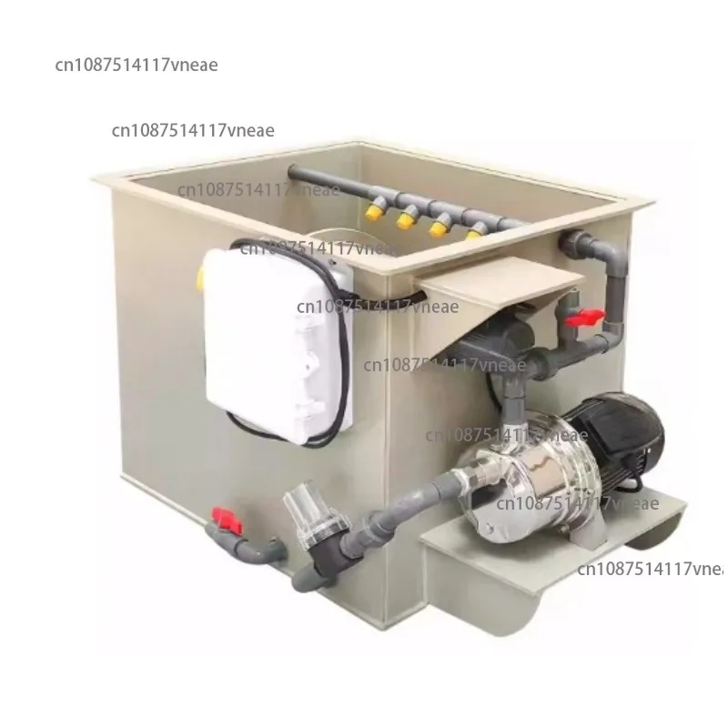 Fish Pond Water Treatment Machinery Micro Drum Filter Koi Pond Biological Filtration System Microfiltration Machine