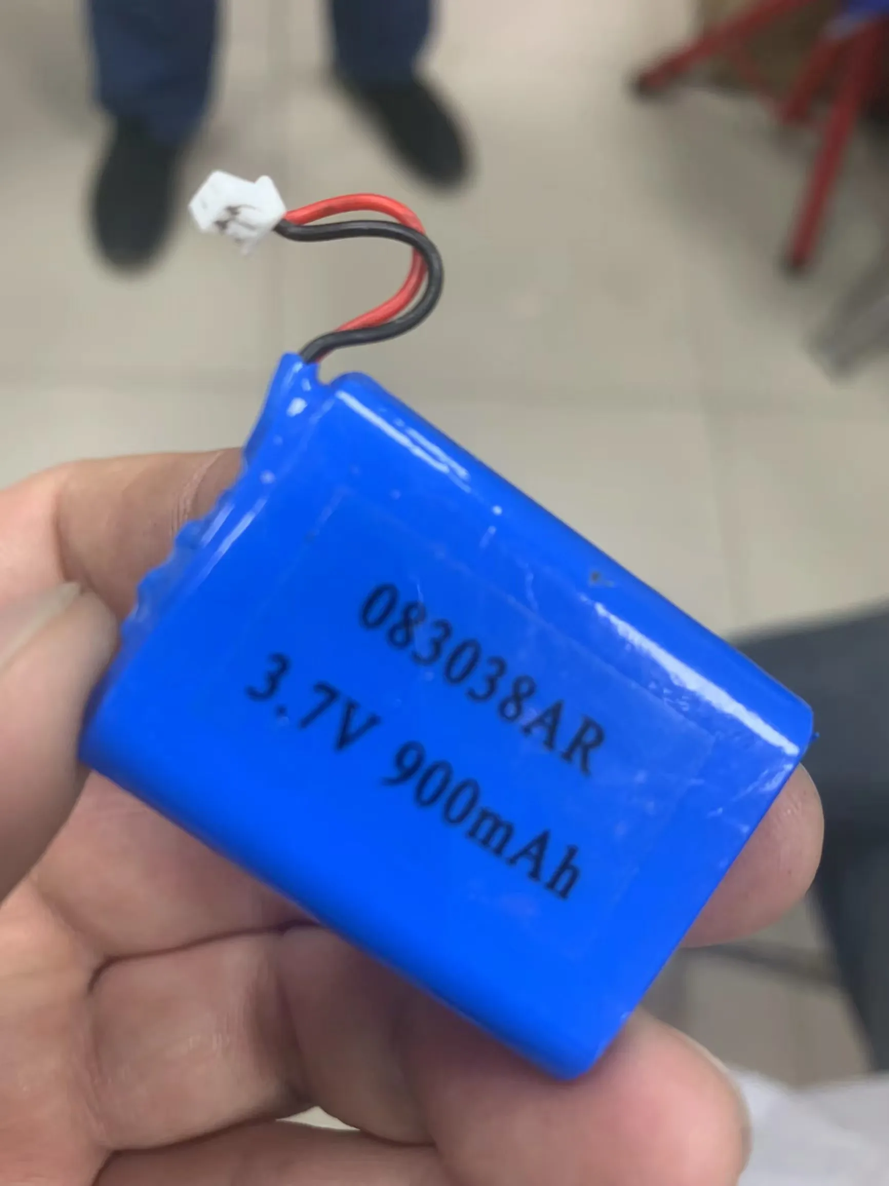 3.7V polymer lithium-ion battery intelligence express 083038 video early education machine 900MAH battery cell capacity sufficie