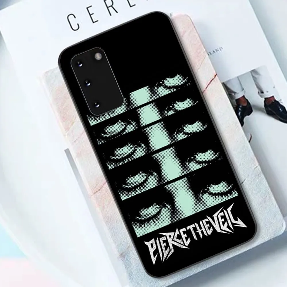 P-Pierce The Veil Band Phone Case For Samsung S 9 10 20 21 22 23 30 23 24 Plus Lite Ultra FE S10lite Fundas