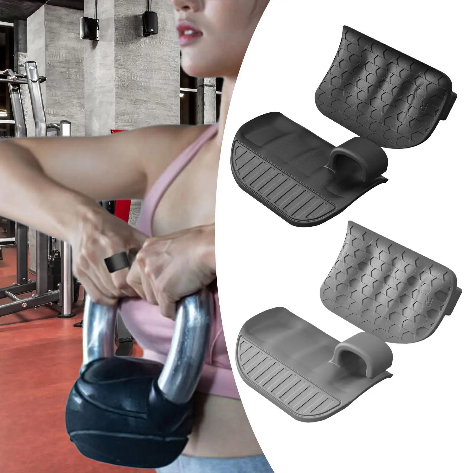 مقابض رفع الأثقال لحماية اليد قفازات تمرين بدون أصابع للسحب والجمباز وكمال الأجسام ورفع الأثقال