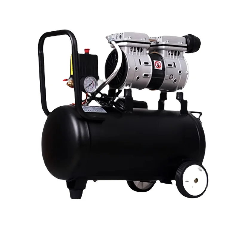 Silent Oil-Free Air Compressor Small Air Compressor For Home Car Repair Tire Inflation Paint Spraying