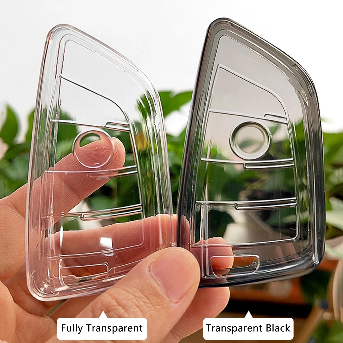 For G42 F40 F44 F45 F46 G42 G20 G21 G22 G23 G26 Transparent Key Fob Case Cover Holder Accessories