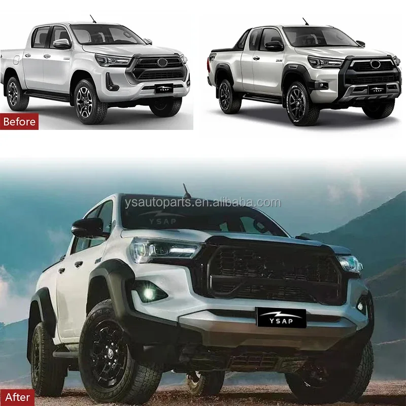 

New val Auto Body Parts Good Quality GR Body Kit for 2023 Hilux