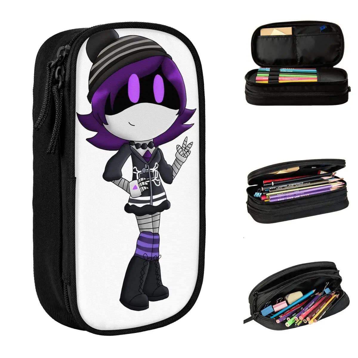 

Uzi швейцар убийство дроны пеналы новый держатель для ручек сумки студенческие большие школьные принадлежности для хранения подарки пеналы