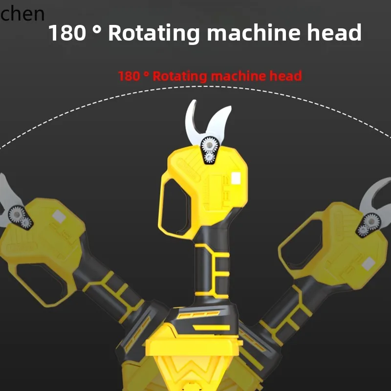 brushless lithium battery scissors electric high branch scissors rechargeable garden branches high-altitude pruning