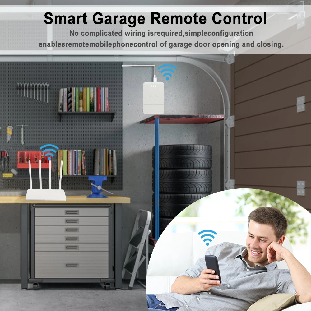 Normstahl Crawford Tuya Smart APP التحكم عن بعد 433.92 ميجا هرتز الارسال RF + WIFI 2-in-1 2025 منتج معزز #3