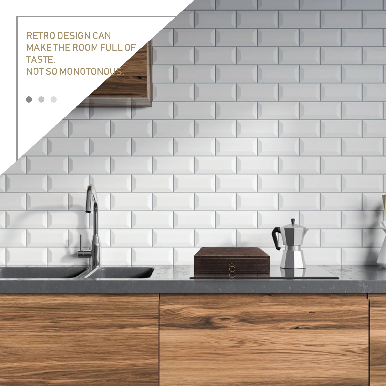 

3 Layer Wooden Drawer Box Retro Style Desk Storage Sundries Holder Wood Desktop Organizer Desktop Storage Box Wooden Desk Drawer