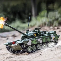 Main Battle Tank Model Germany Leopard 2 American M1A2 Abrams Chinese Type 99B Diecasts & Toy Vehicles 1:48 Alloy Military Model