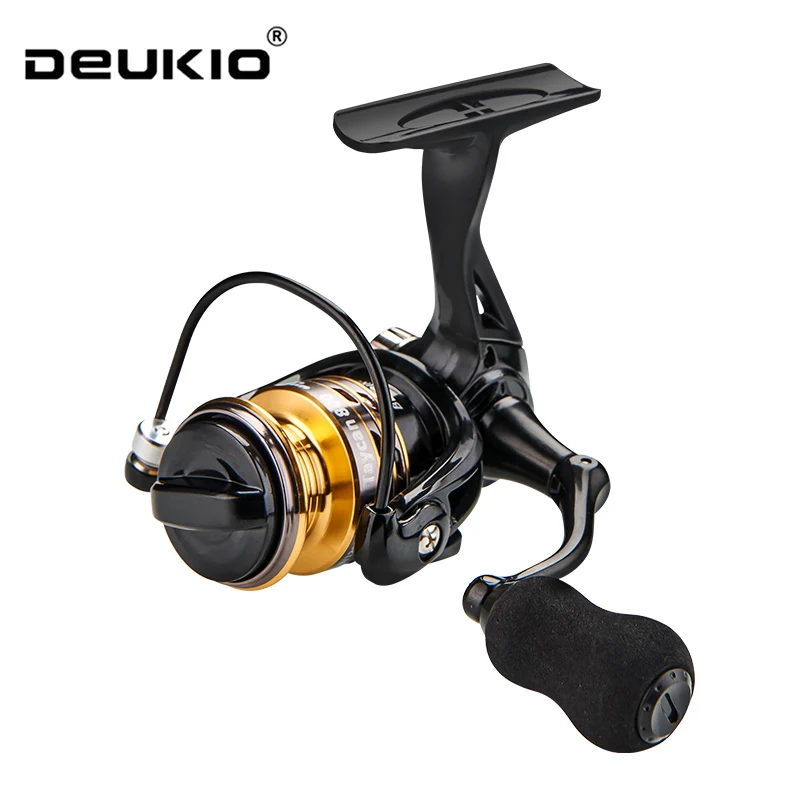 

DEUKIO Taycan 800/1000 Series Mini Reel Smooth Bearing 4.8:1 Fishing Reel Drag System 5KG Max Power Spinning Wheel Fishing Coil