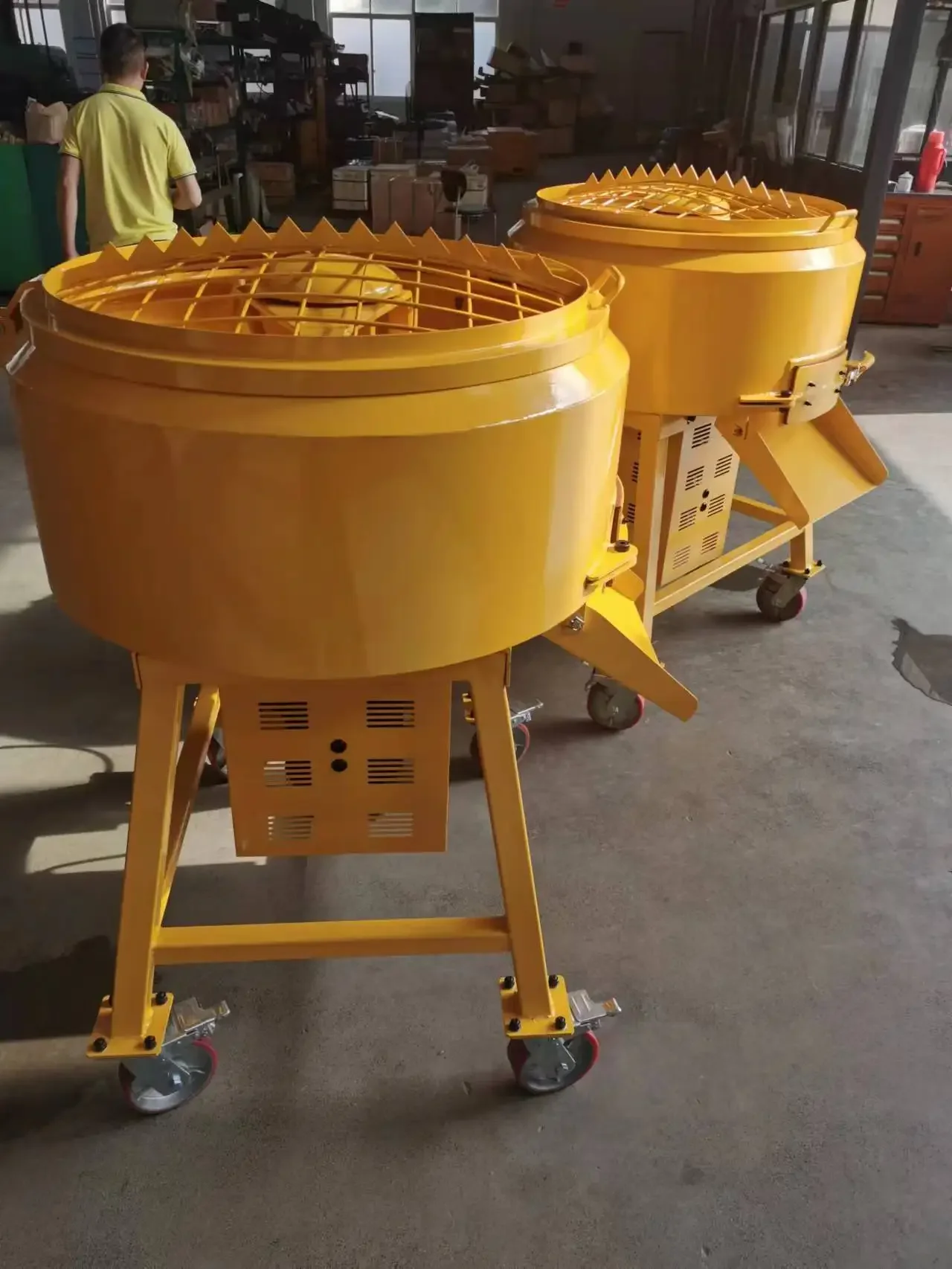 wallgoe uhpc Ultra high performance concrete mixer vertical castable pan mortar mixer