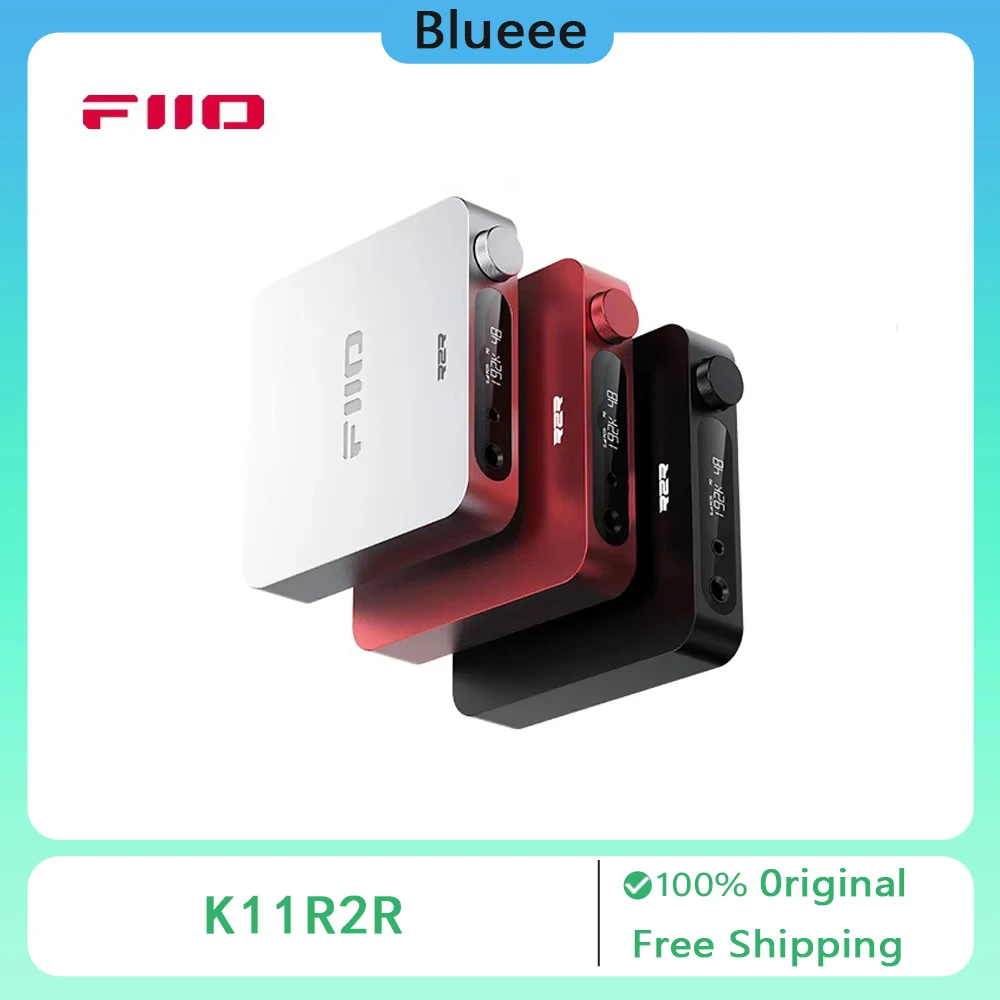 Fiio K11 R2R Desktop DSD Decoding Headphone Hifi Decoder Lossless Power Amplifier Customize Portable Headphone