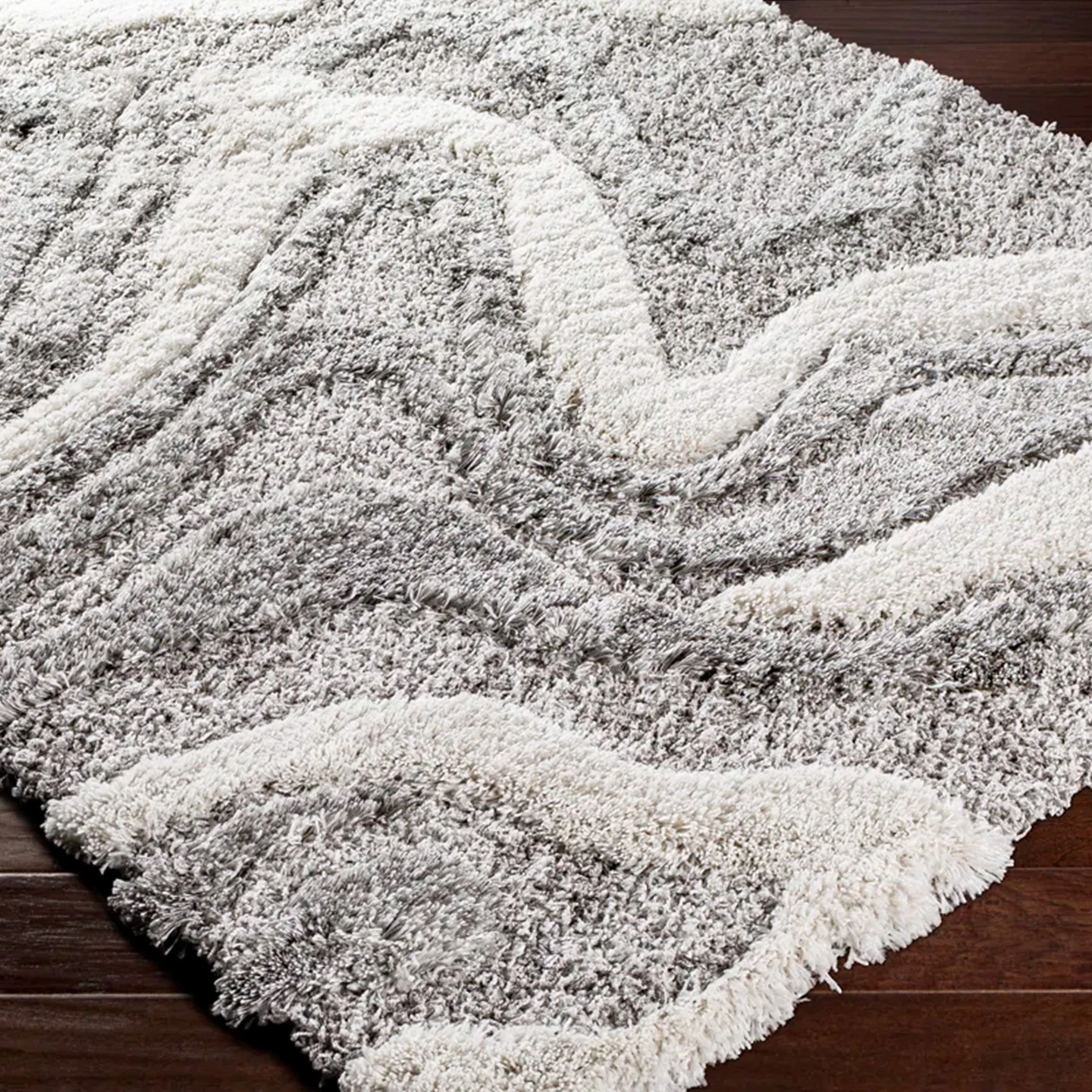 Light Luxury Plush Carpet for Living Room Handmade American Thick Area Rug Decor Soft Bedroom Mat Grey White Sofa Floor Rug