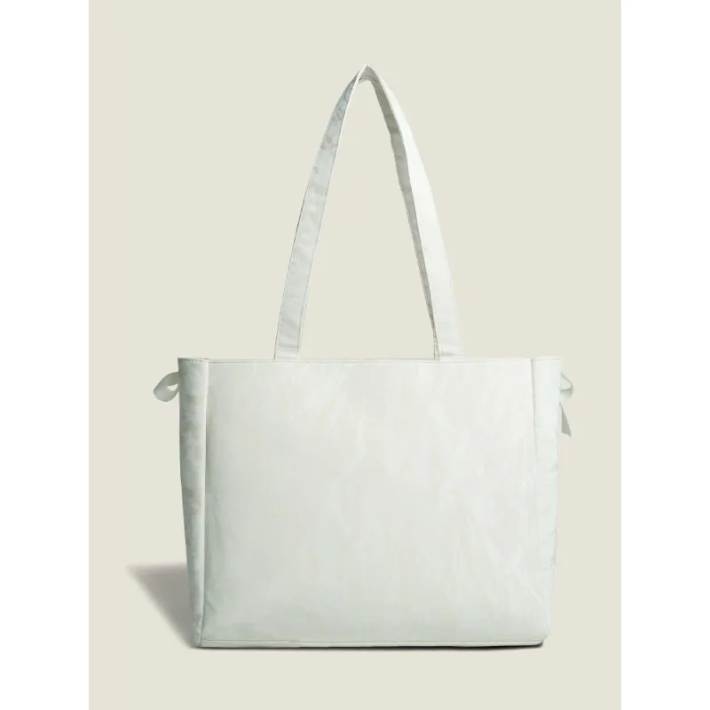Pain Bag Large-capacity Tote Bag Female Japanese Girl Two-dimensional Food Transparent Student Shoulder Bag Exquisite and Simple