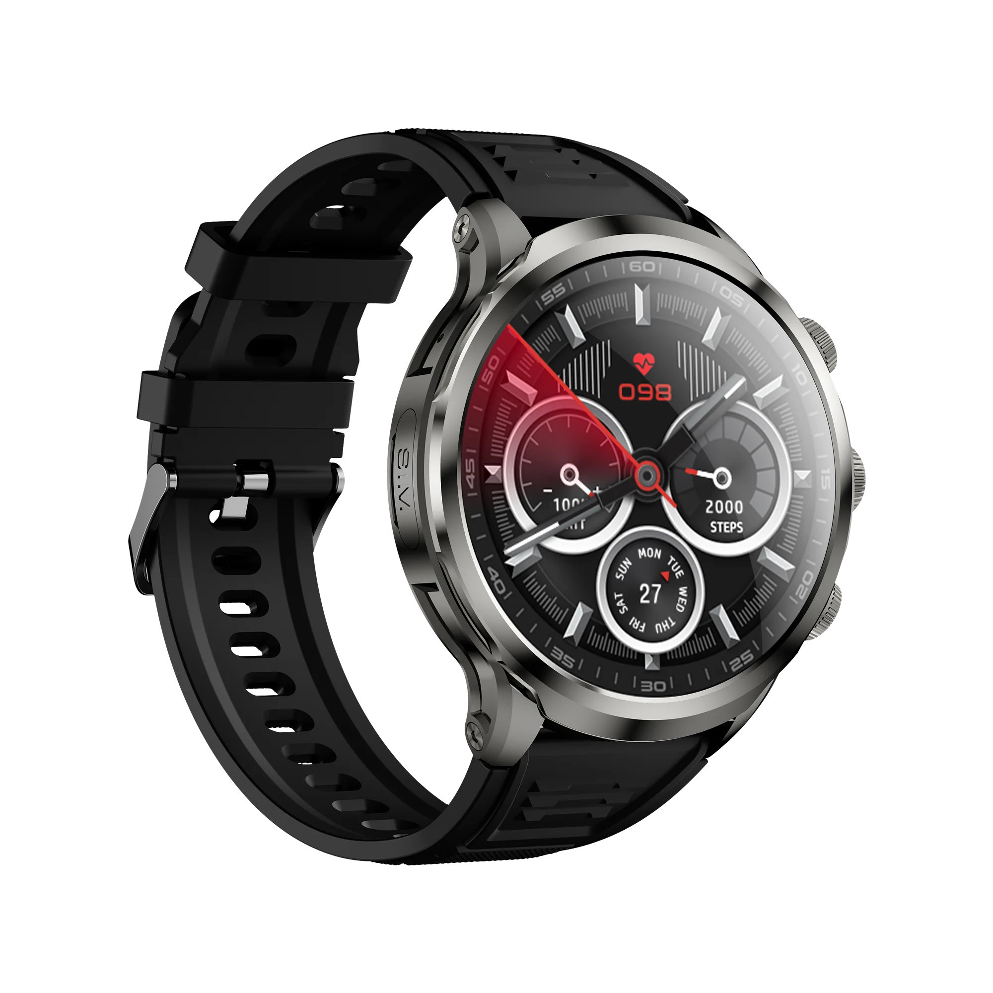 TJXLWonlex MT108 4G Android นาฬิกาซิมการ์ดตําแหน่ง GPS WIFI 3GB + 32GB SOS Call Heart Rate สมาร์ทนาฬิกาโทรศัพท์