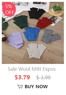 Nerz Kaschmir Herbst Winter Handschuhe Kabel Nahtlose Bequeme Fingerlose Warme Waschbär Wolle Handschuh Daumen Loch Handschuhe Weibliche Schöne – Detail 4