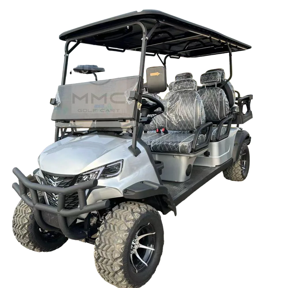 2026 نموذج جديد 4 مقاعد عربة جولف 72 فولت بطارية ليثيوم عربات غولف الكبار 4WD الشارع القانوني عربات الغولف الكهربائية #1