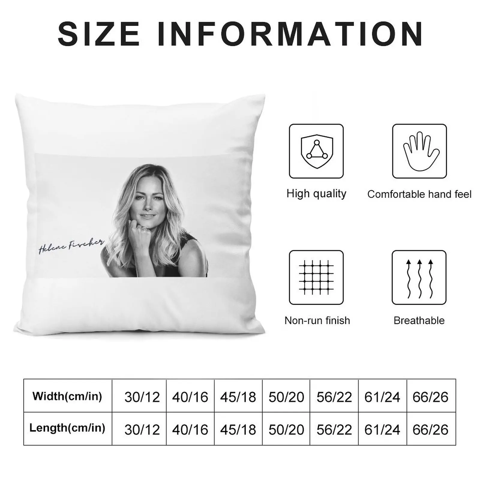 Helene Fischer Throw Pillow Covers For Sofas Cushions For Sofa pillow