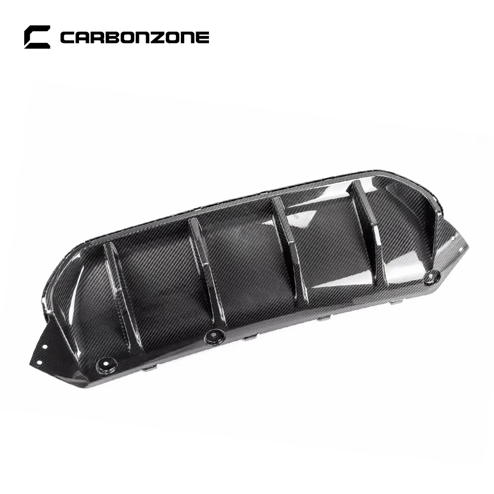 Diffuseur de pare-chocs arrière en fibre de carbone pour BMW M5, F90, kit de corps de becphone de coffre, accessoires de voiture