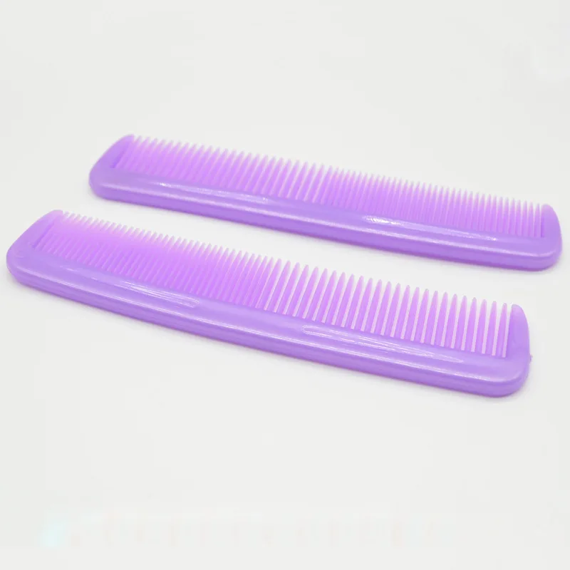 Mini Double Side Hair Brush Pro Beards Comb Anti-static Hair Combs Plastic Barber Hair Comb Salon Accessories Hair Styling Tools