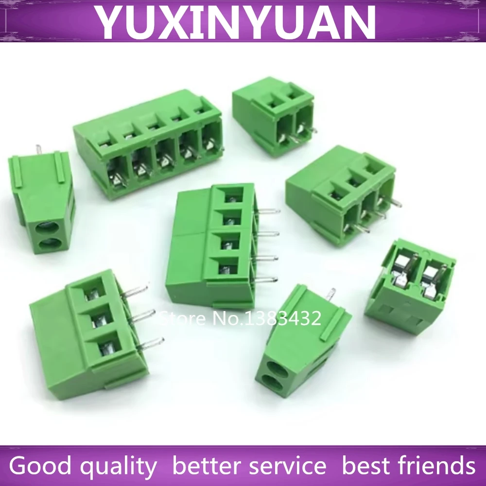 10PCS KF301 KF128 KF350 2P 3P 5mm / 3.5mm / 2PIN 3PIN Terminal Screw Terminal Connector Splice connector in stock ! !