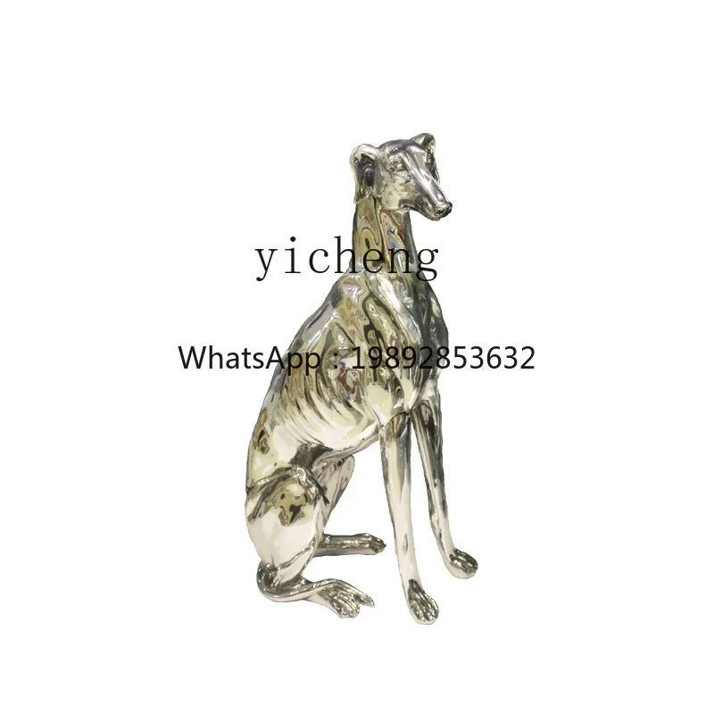 

AA Electroplating sitting floor empty mountain quality ornament Nordic modern living room