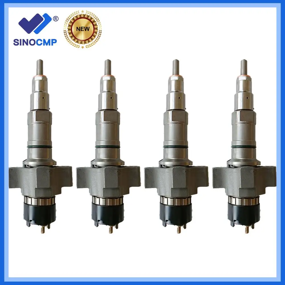 4PCS 2872127RX 2872127 Common Rail Fuel Injectors set for Cummins ISLe ISC8.3 ISL9.5 XPI Engine