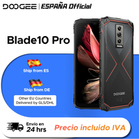 DOOGEE Blade 10 Pro(2024) mobile phone rugged Android 14 16GB + 256GB(2TB) mobile phone unbreakable 6.56 ''HD + Display 5150mAh NFC