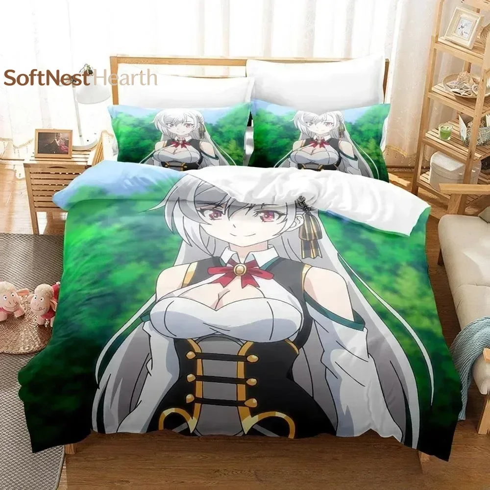2026 Reborn To Master The Blade From Hero-King To Extraordinary Squire Bedding Set Three-piece Set Adult Kid Bedroom Duvet Cover