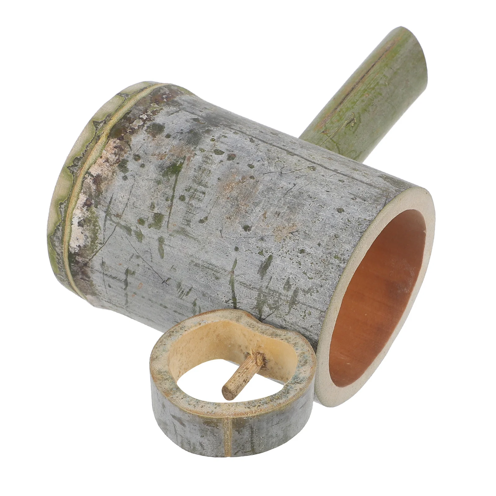 

Bamboo Fountain Decor Small Garden Fish Tank Waterfall Spout Outdoor Indoor Patio Aquarium Decorative Bamboo Water Fountain