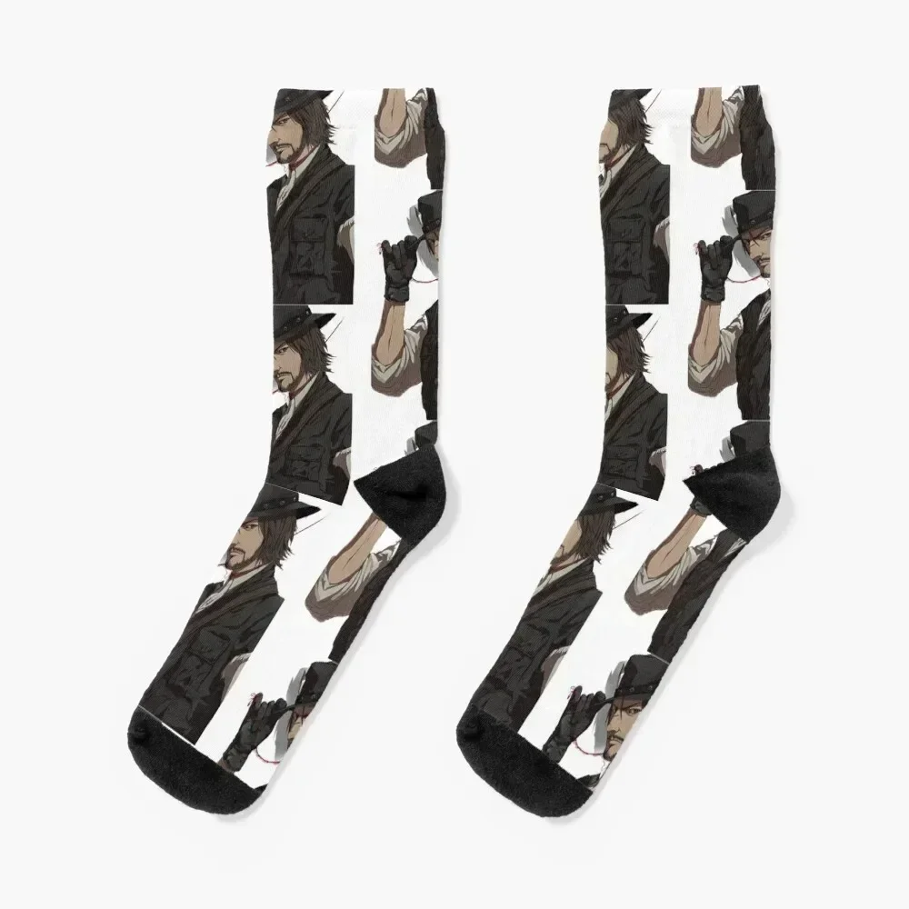 

Arthur Morgan greeting Socks halloween crazy Crossfit ankle Socks For Women Men's