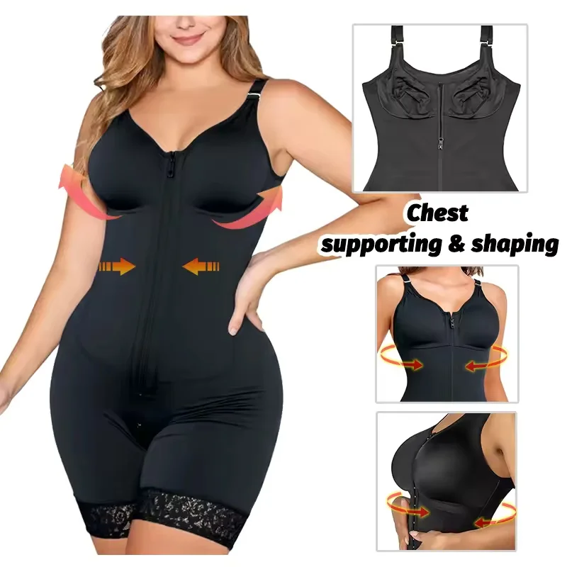 Woman Sculpting Garments Fajas Shaper Colombian Girdles Body Shapewear Slimming Bodysuit Tummy Reductive Sheath Carving Corset