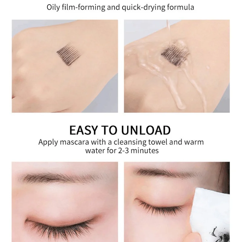 Mata Morgan Diamond Mascara, wasserfest, langanhaltend, Curling-Styling und Wimpern-Mascara, Curling, dicke Verlängerung, Verlängerung der Wimpernposta