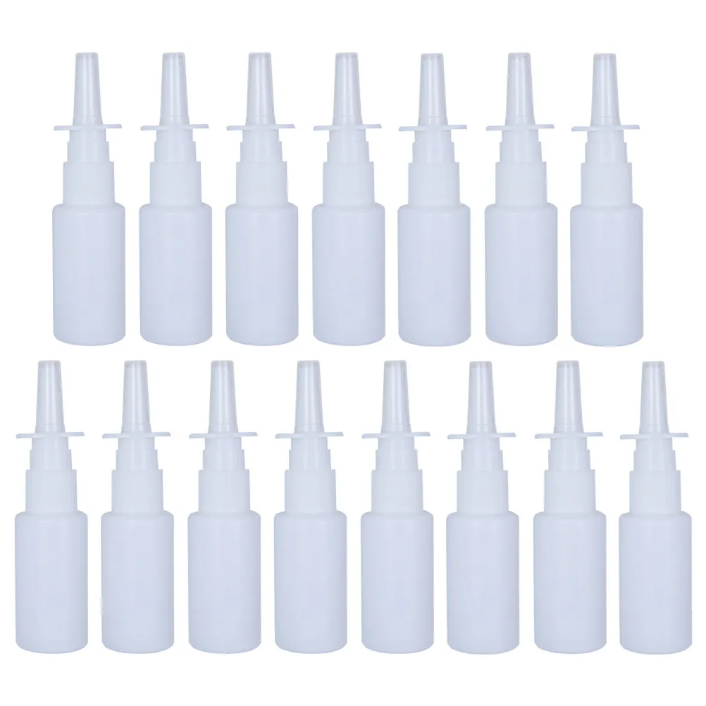 

Набор из 15 герметичных дорожных флаконов-спреев для косметики, парфюмерии и жидкостей, компактные портативные пустые бутылочки для назальных спреев