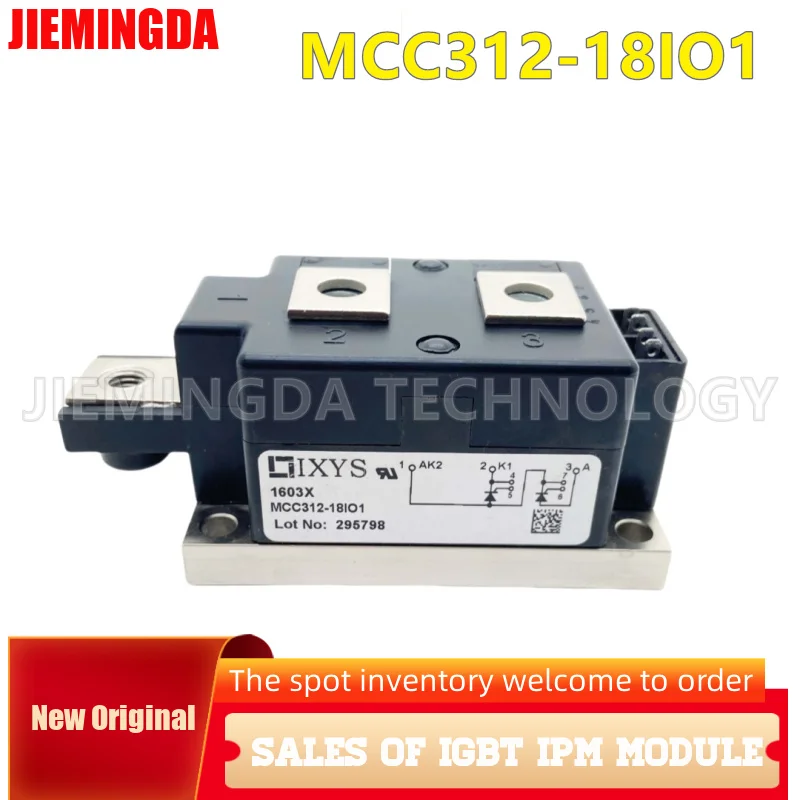 MCC312-18IO1  MCD312-16IO1 MCC255-16IO1 MCD312-18IO1  MCC255-18IO1  MCC255-14IO1  IGBT  Module  In stock