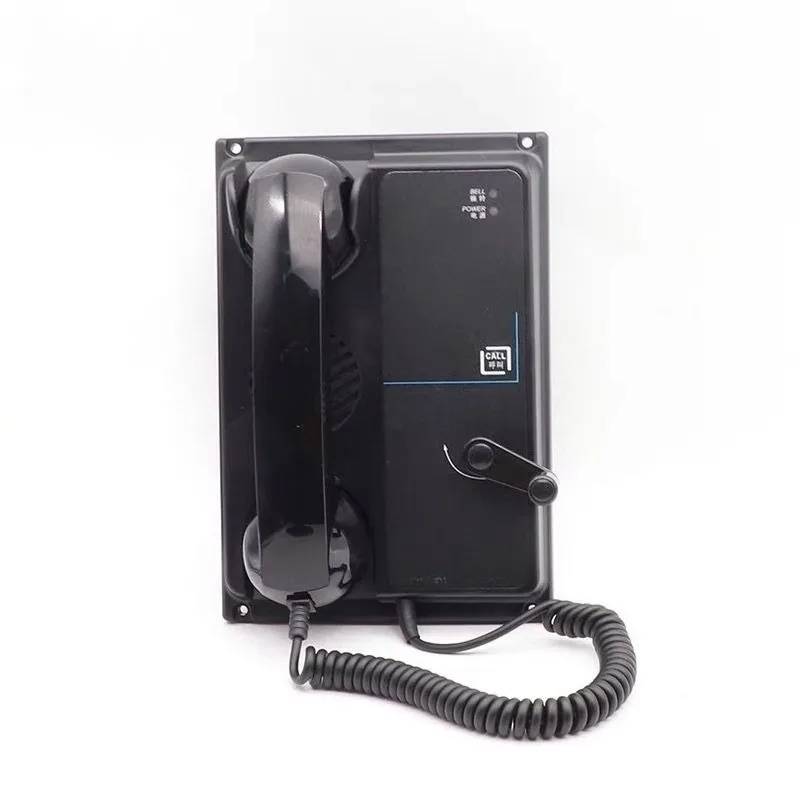 Communication phone HSC-1Q/1G/1J embedded wall mount with earphones