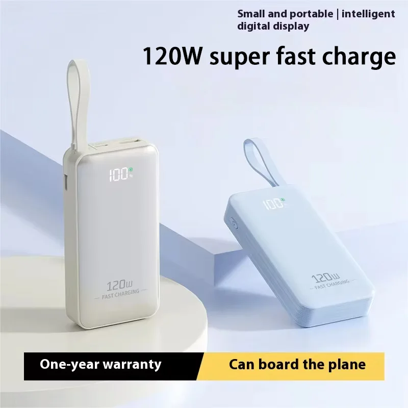 100000mAh 22.5W High Capacity Power Bank Powerbank Portable Battery Charger For iPhone Samsung HUAWEI Xiaomi OPPO Fast Charging