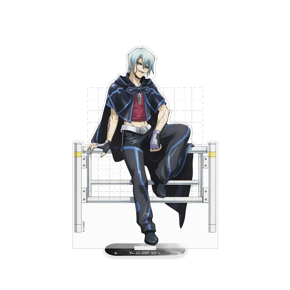 Game Yu-Gi-Oh! 5D\'s Acrylic Stand Doll Anime YuGiOh Fudo Yusei JACK ATLAS Akiza Izinski Figure Model Plate Cosplay Toy for Gift