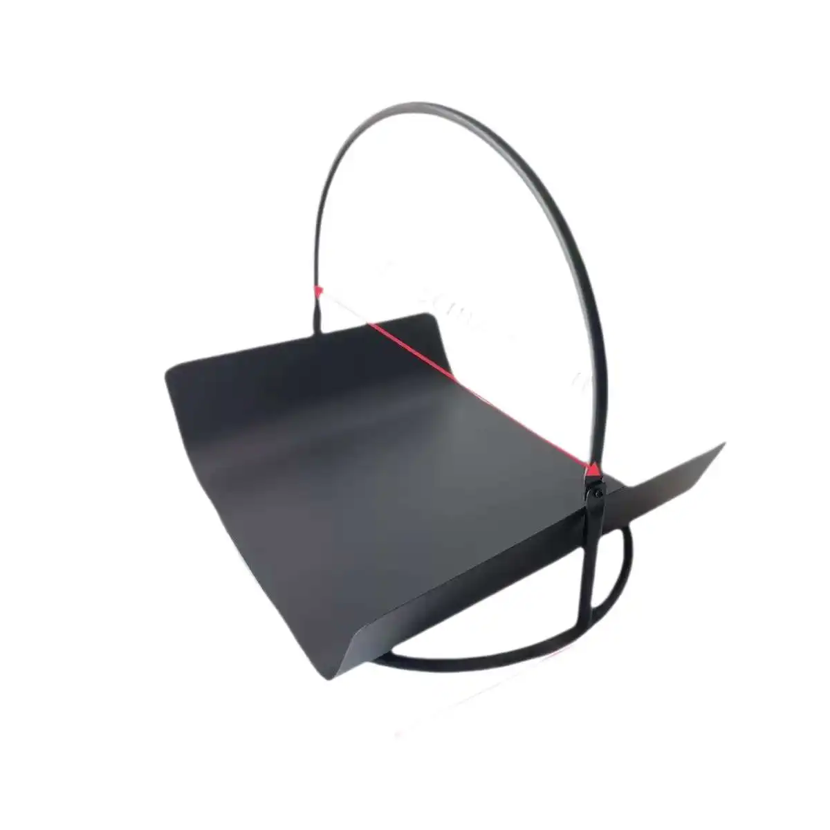 Iron Firewood Rack, Indoor & Outdoor Fireplace Log Storage Holder, Modern Simple Metal Firewood Basket