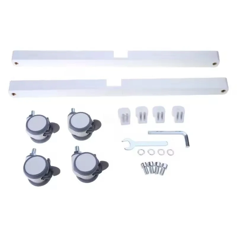 عجلة كرسي مرتفع للأطفال من البلاستيك هادئة لكرسي تناول الطعام بعجلة التنقل بدون جهد #5